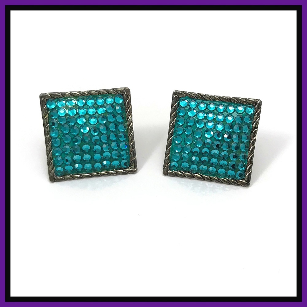 Richard Kerr Rhinestone Earrings